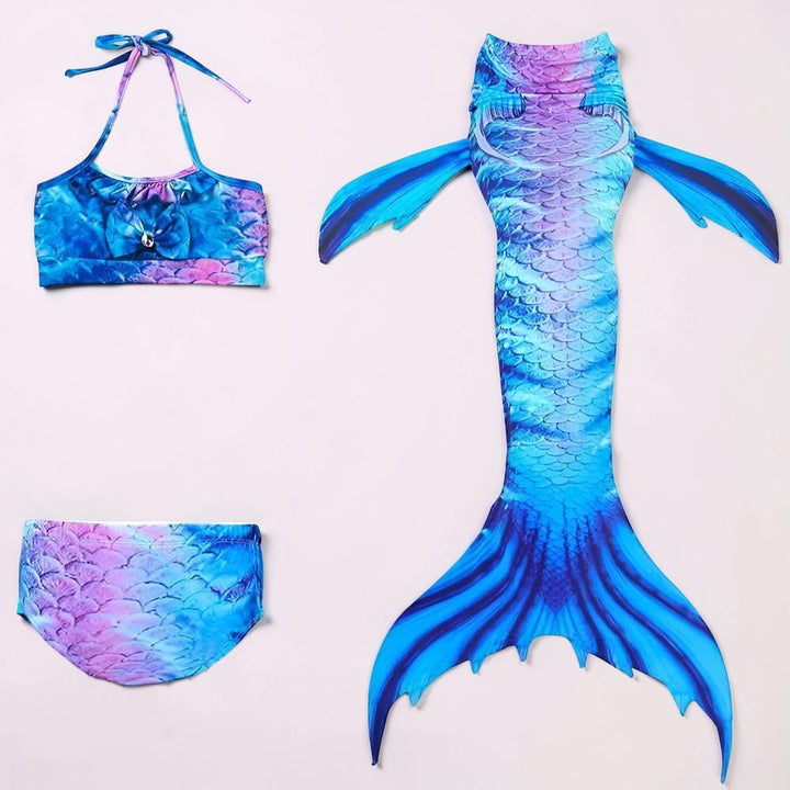 Halloween Costumes Mermaid Swimsuit Girls - Image 4
