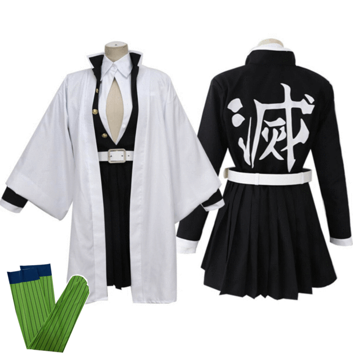 Halloween Costumes Samurai Kimono Kids Cosplay Outfit - Image 12