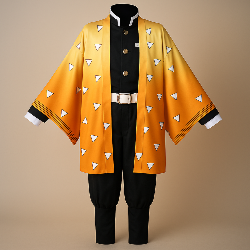 Halloween Costumes Samurai Kimono Kids Cosplay Outfit - Image 3