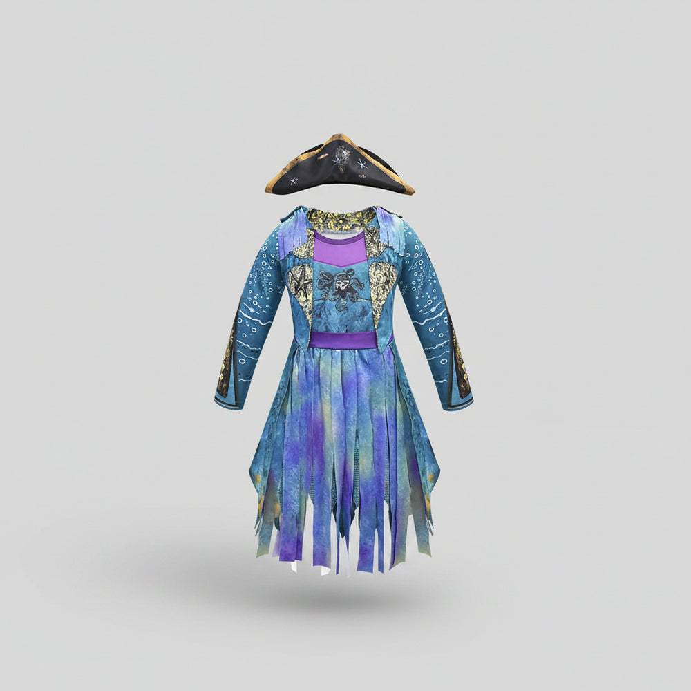 Halloween Costumes Tassel Dress Pirate Theme Dress Up - Image 4