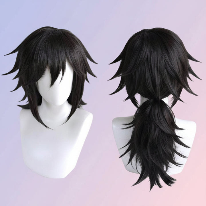Halloween Costumes Wig Cap Cosplay Anime Updo Anime Wig - Image 12