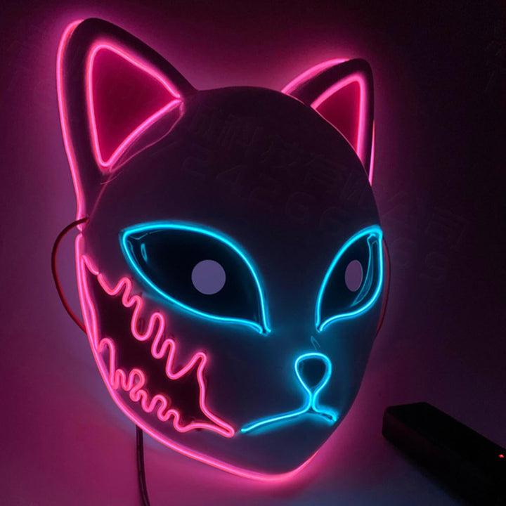 Halloween Decoration Halloween Cosplay Mask LED Design - Image 8