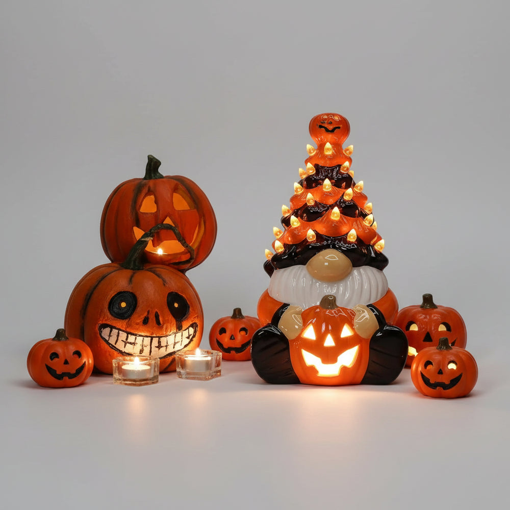 Halloween Decoration Halloween Theme Gnome Festive Lantern - Image 4