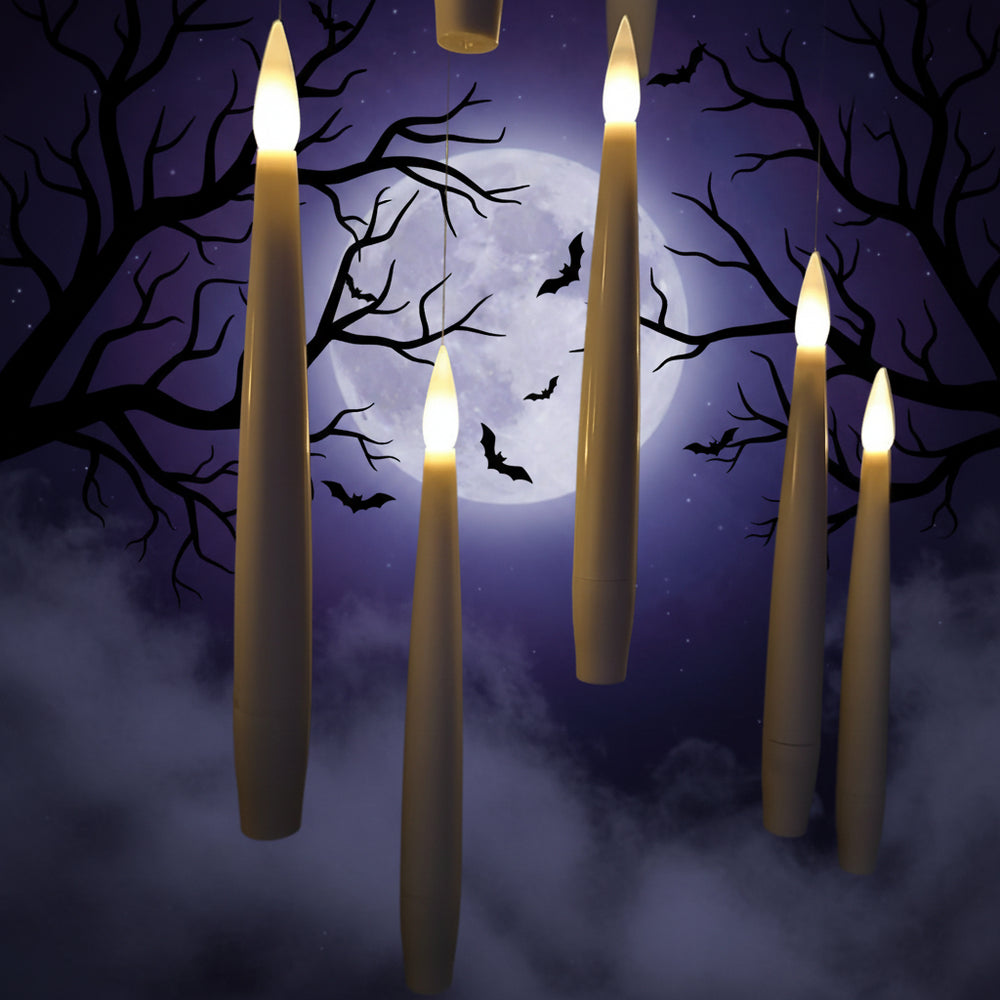 Halloween Decoration Remote Control Flameless Candles Set - Image 7