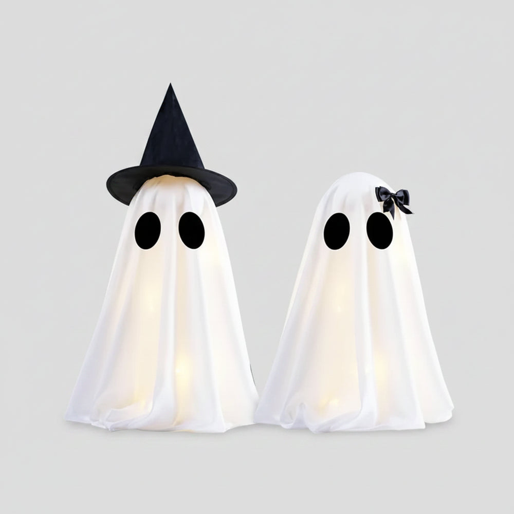 Halloween Decorations Diy Crafts Light-Up Ghosts - Image 2