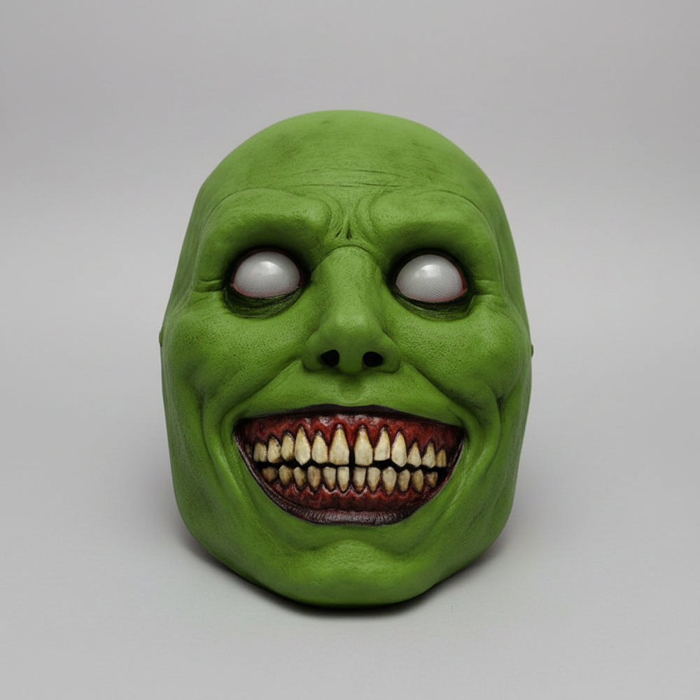 Halloween Mask Demon Creepy Smiling Face Mask Modified - Image 6