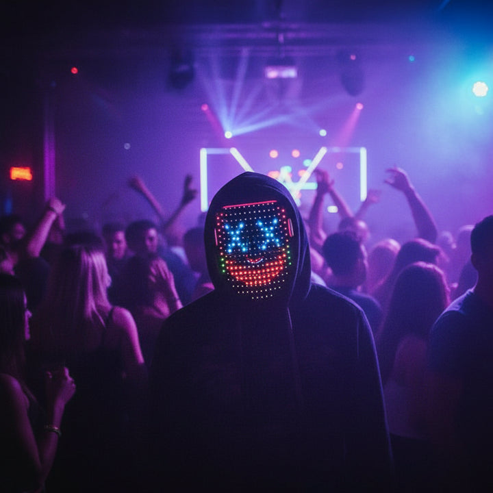 Halloween Mask LED Gesture Sensing Display - Image 2