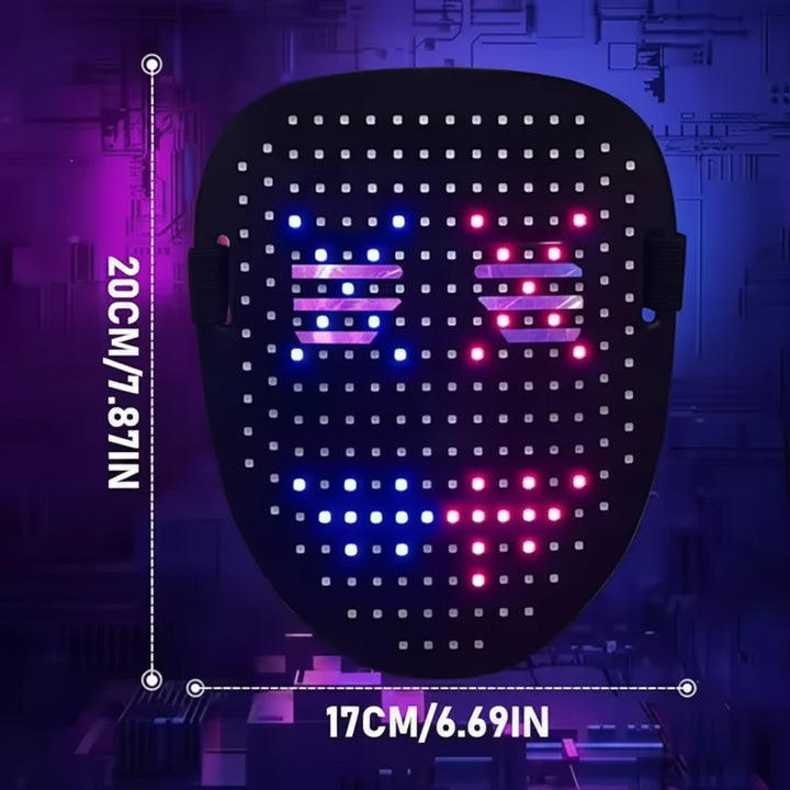 Halloween Mask LED Gesture Sensing Display - Image 6
