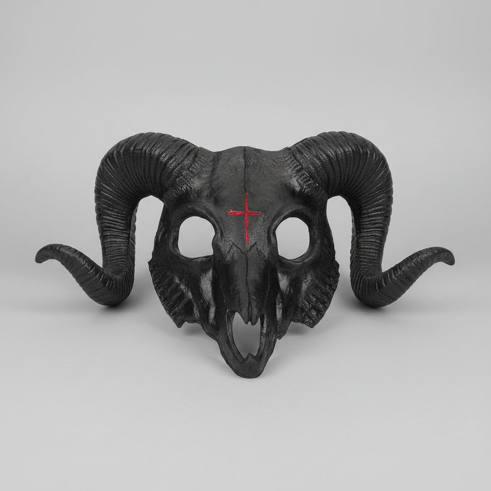 Halloween Theme Mask Party Mask Goat Design Goat Mask - Image 2