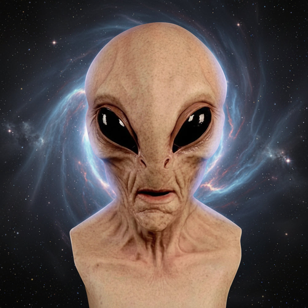 Hallpweend Costumes Creepy Halloween Mask Alien End - Image 2