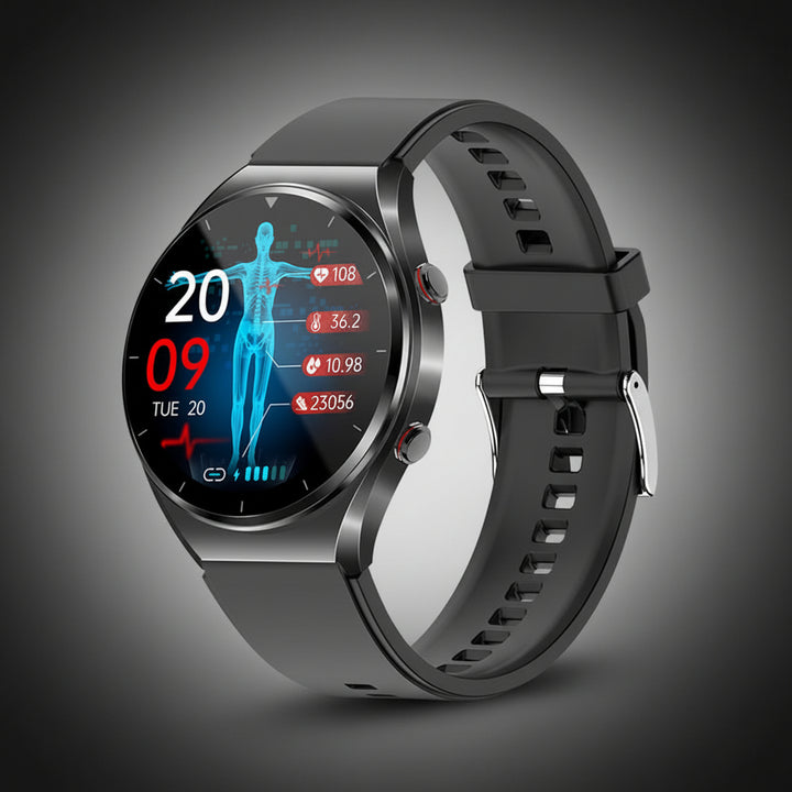 Heart Rate Monitor Watch Blood Pressure Smart Watch Blood Glucose - Image 1