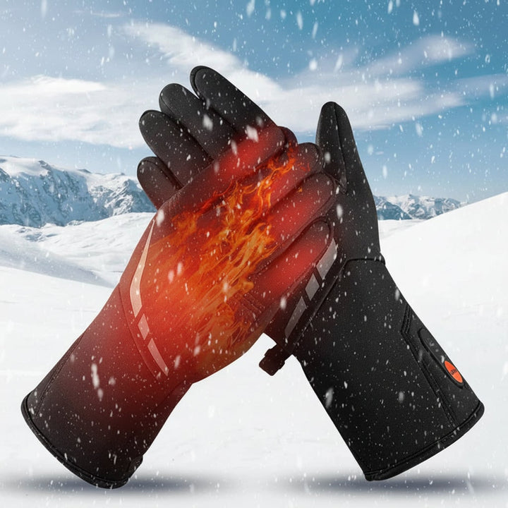 Heated Gloves Winter Thermal For Cycling Skiing With Adjustable Heat Settings - Image 3