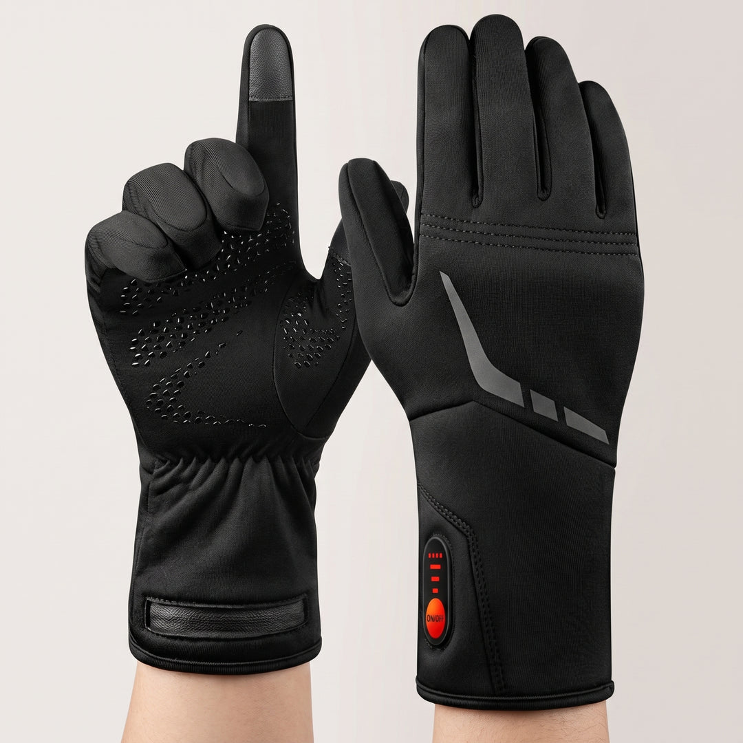 Heated Gloves Winter Thermal For Cycling Skiing With Adjustable Heat Settings - Image 2