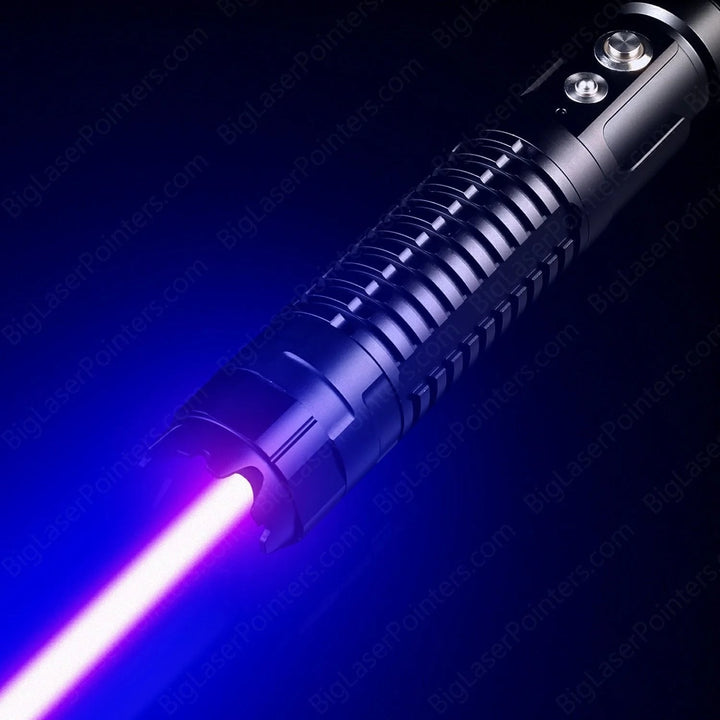 High Power Laser Pointer Blue Burning Beam Handheld Cylindrical Black Body - Image 3