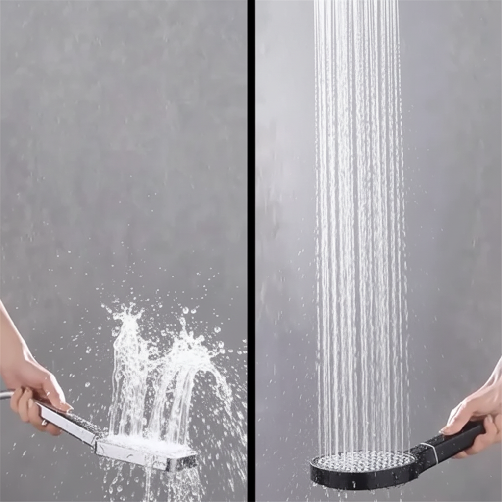 High Pressure Shower Head Turbo Boost Filtration