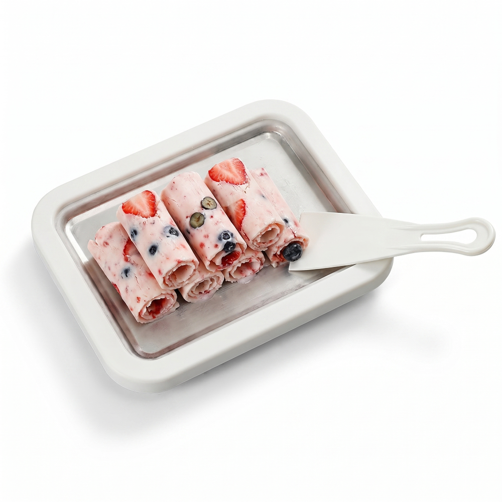 Ice Cream Maker Cooling Home Countertop Portable Compact - Image 9