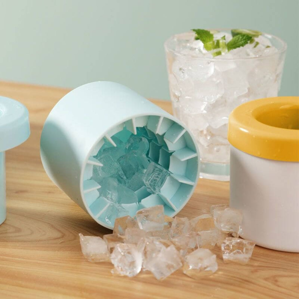 Ice Maker Silicone Ice Cube Tray Compact Design - Image 1