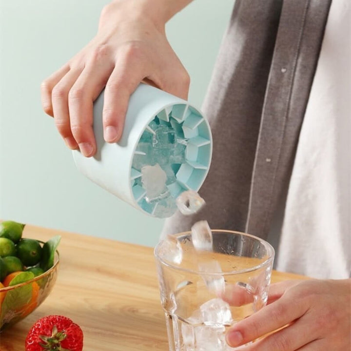 Ice Maker Silicone Ice Cube Tray Compact Design - Image 6