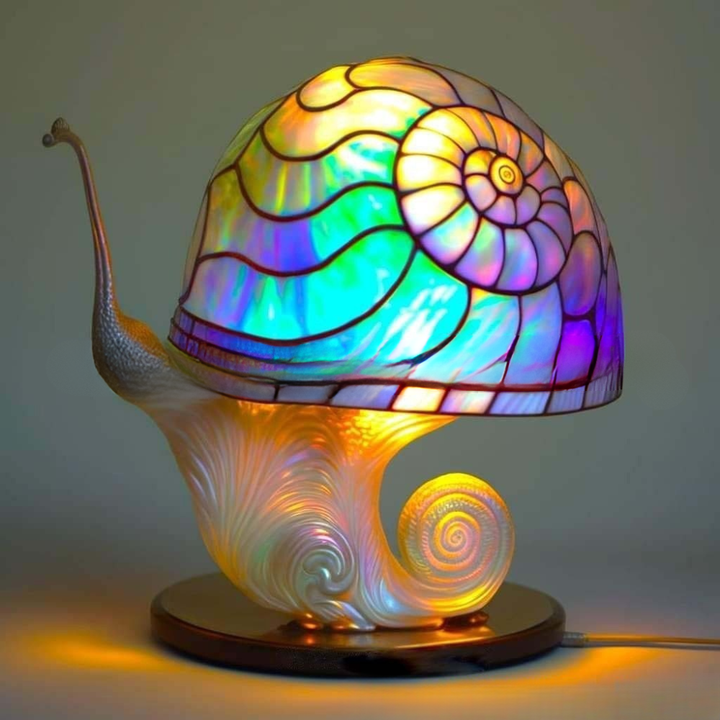 Table Lamp Animal Glass Design Indoor Light