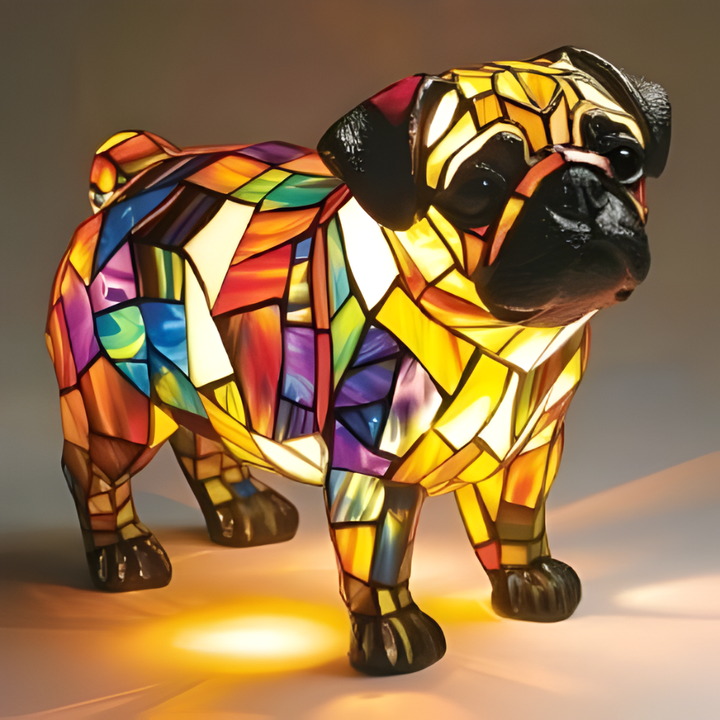 Table Lamp Animal Glass Design Indoor Light