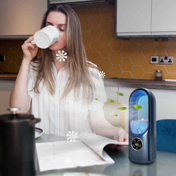 Portable Air Conditioner Portable Fan Cooling Bladeless