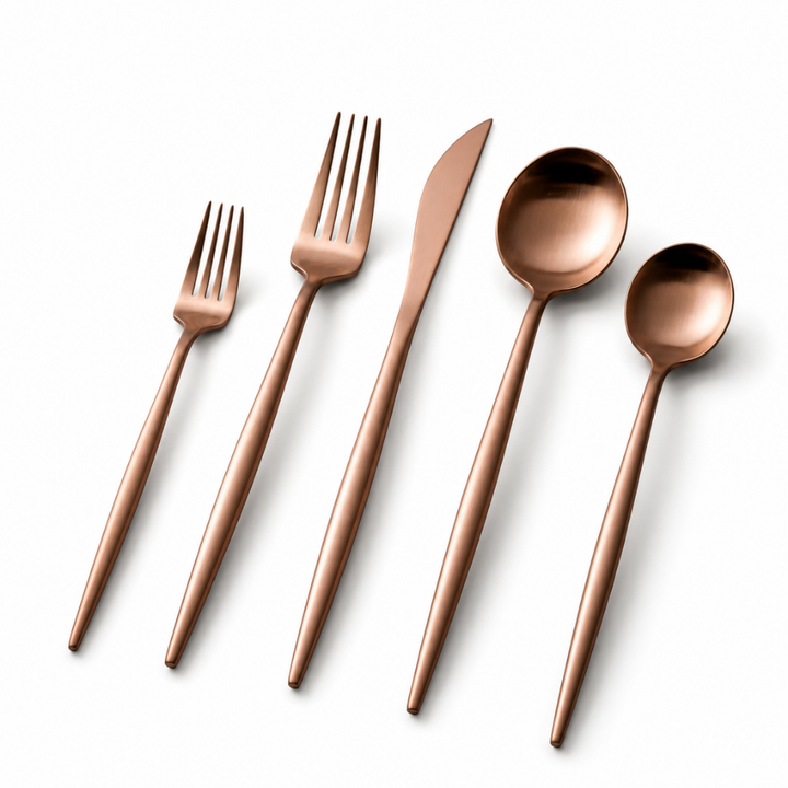 Cutlery Set Stainless Steel Modern Minimalist Dining Utensils