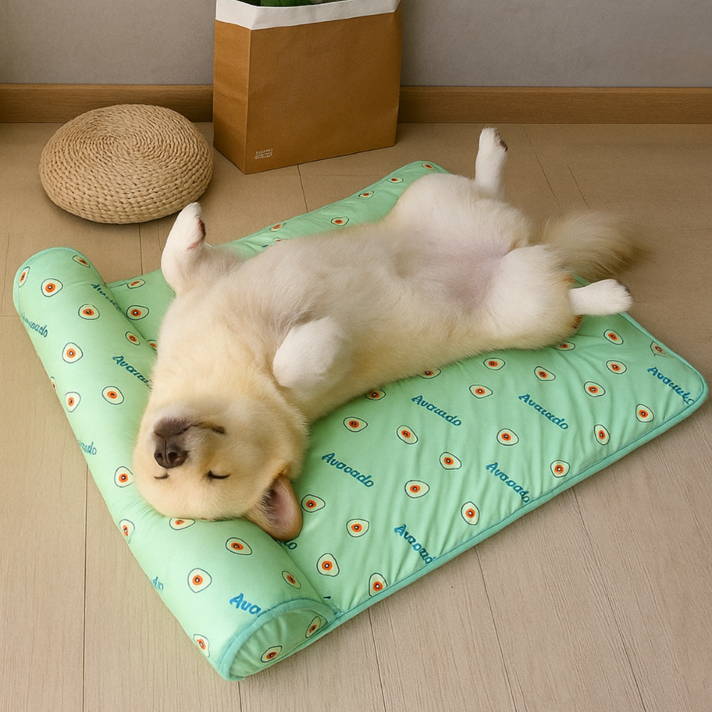 Dog Cooling Mat Soft Supportive Design Pet Comfort