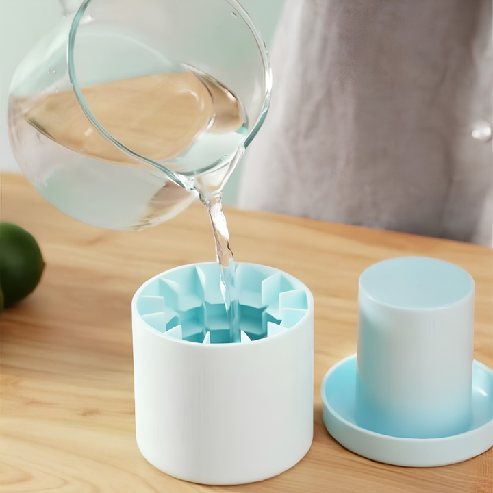 Ice Maker Silicone Ice Cube Tray Compact Design