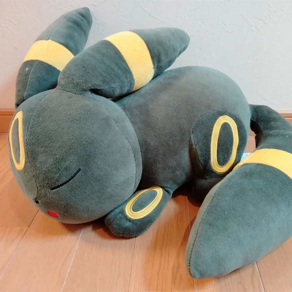 Plush Toy Cute Black Cat Soft Doll Sleeping Stuffed Animal Gift