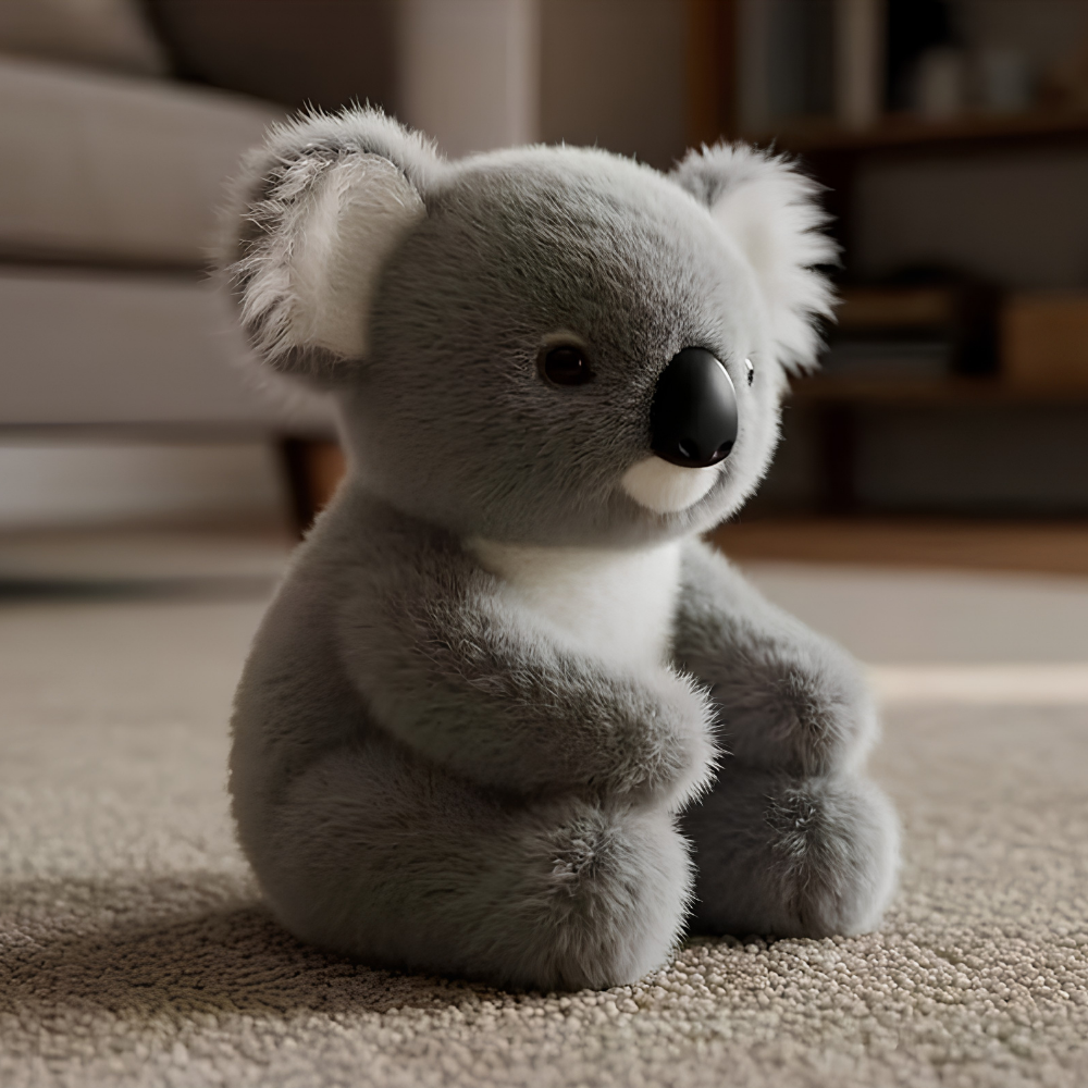 Plyšová hračka s váhou Měkký koala Plyšové zvířátko na mazlení
