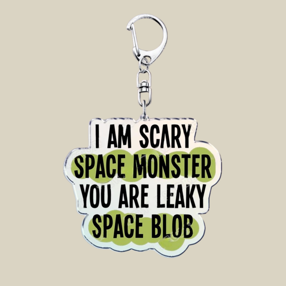 Přívěsek na klíče Bunnycat Space Mission Crest kovový klíčenka dárek