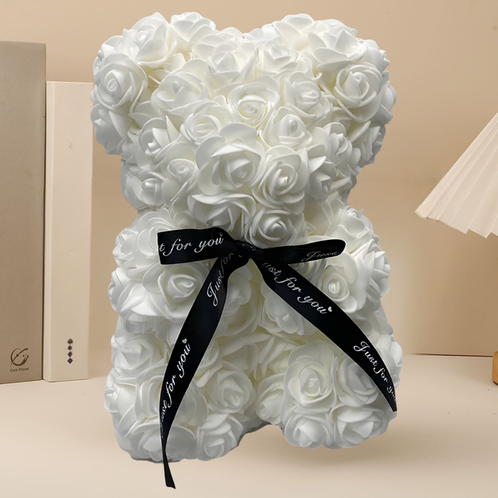 Rosen-Teddybär Künstliche Blumen Geschenk Dekoration Muttertag