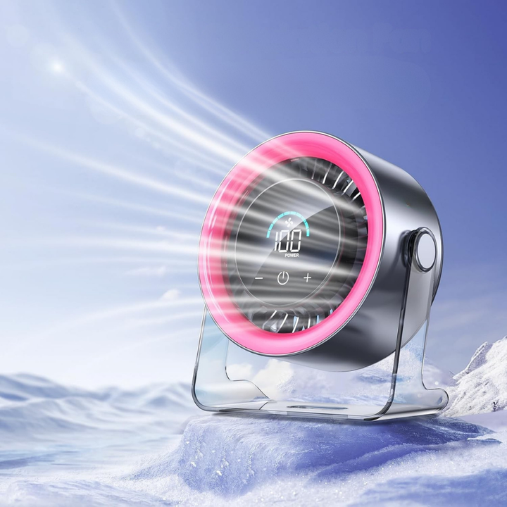 Desk Fan Portable Cooling Fan Quiet Oscillating Air Circulator