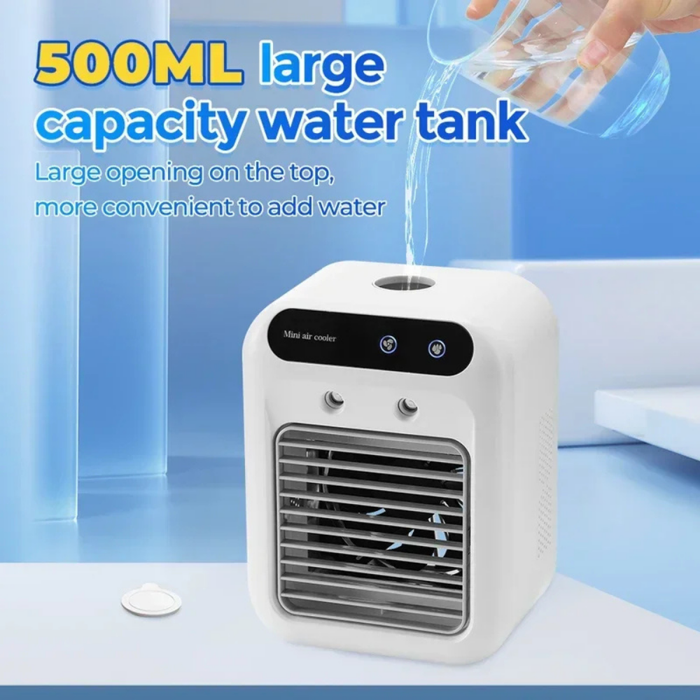 Evaporative Cooler Portable USB Cooling Fan Humidifier