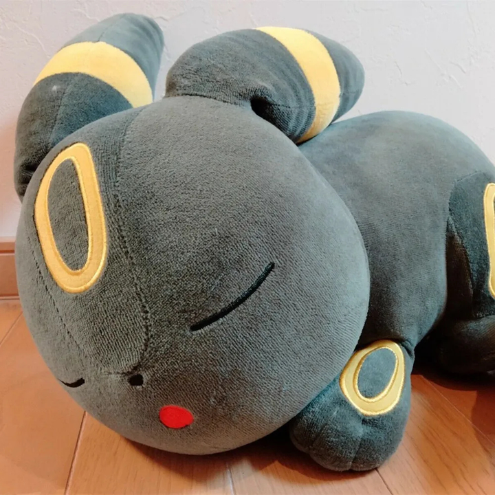 Plush Toy Cute Black Cat Soft Doll Sleeping Stuffed Animal Gift