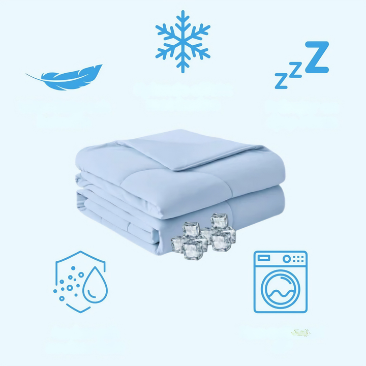 Cooling Blanket Summer Lightweight Soft Breathable Wrap