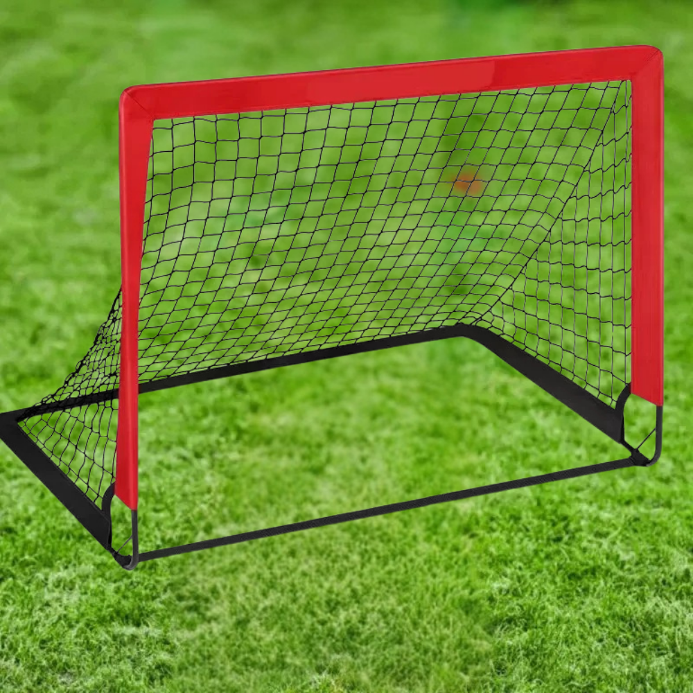 Rete da Calcio Coppa del Mondo Porta da Calcio Portatile Rete Pieghevole per Giardino