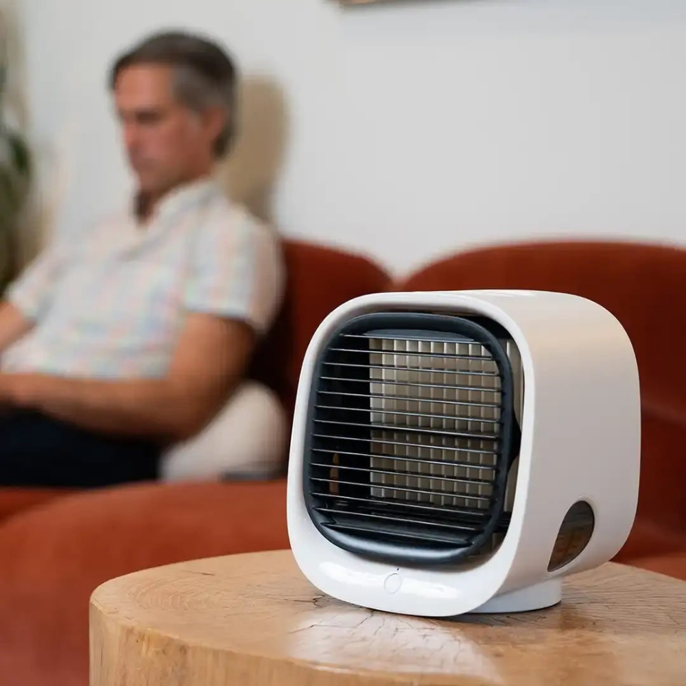 Tragbare Klimaanlage mit Ventilator und Fernbedienung