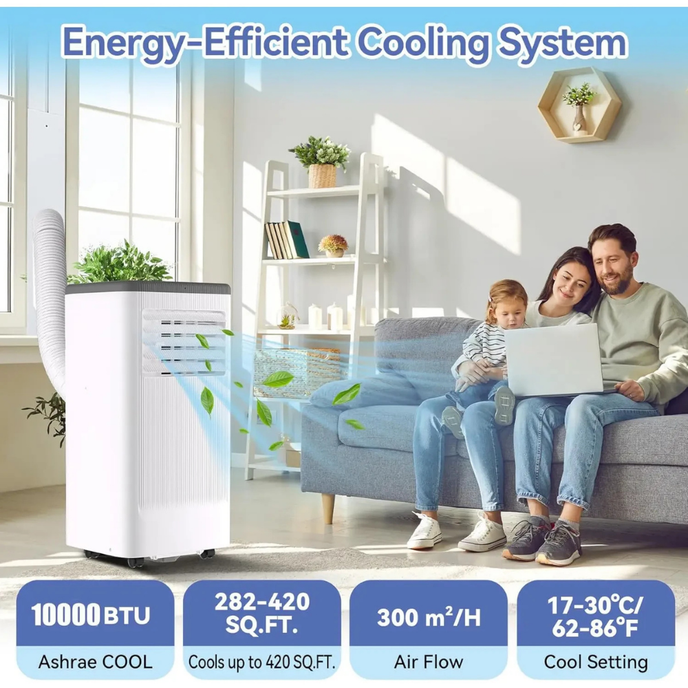 Tragbare Klimaanlage Energieeffizient Kompakt Leise