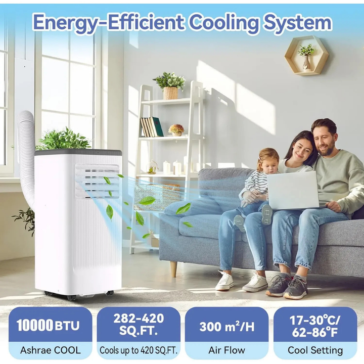 Tragbare Klimaanlage Energieeffizient Kompakt Leise