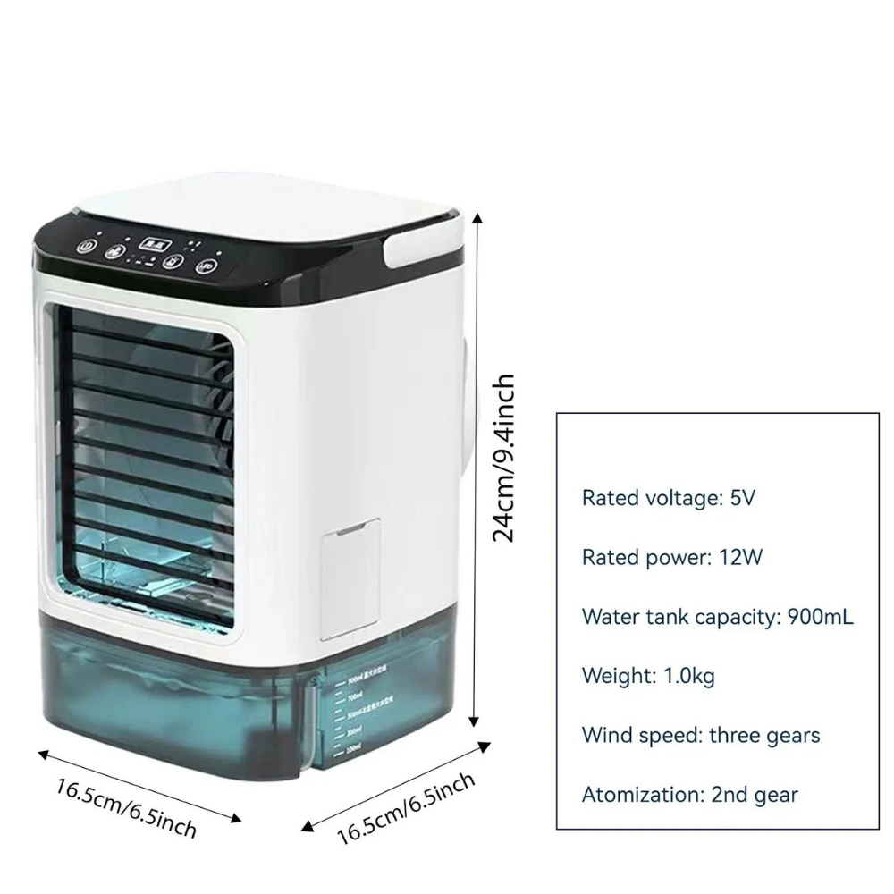 Portable Air Conditioner Humidifier Efficient Mini