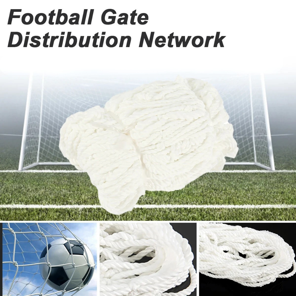 World Cup Soccer Goal Net Full Size Football Netting Outdoor Play
