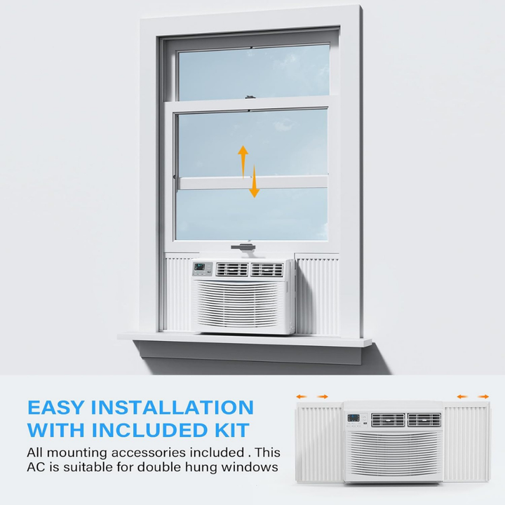 Window AC Unit 12000 BTU Smart Cooling Remote Control