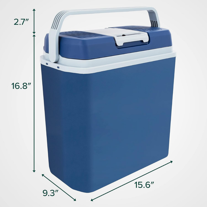 Mini frigorifero portatile refrigeratore e scaldavivande elettrico da viaggio