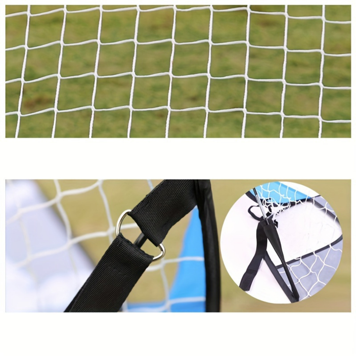 Rete da allenamento pieghevole portatile con bersaglio per porta da calcio Coppa del Mondo