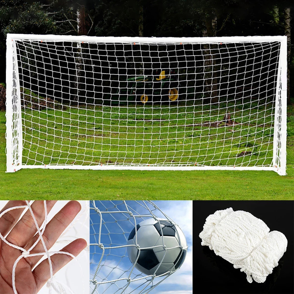 World Cup Soccer Goal Net Full Size Football Netting Outdoor Play