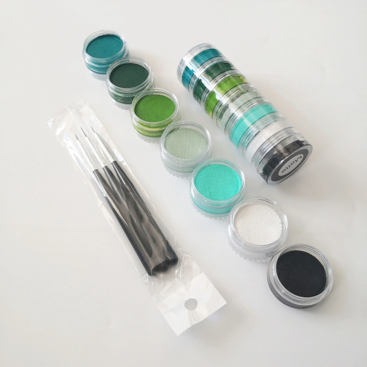 Body Paint Face Paint Set Rainbow Colors Washable Makeup World Cup