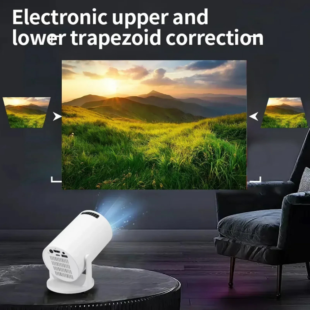 Mini proiettore per Coppa del Mondo 4K con WIFI e Bluetooth per home theater