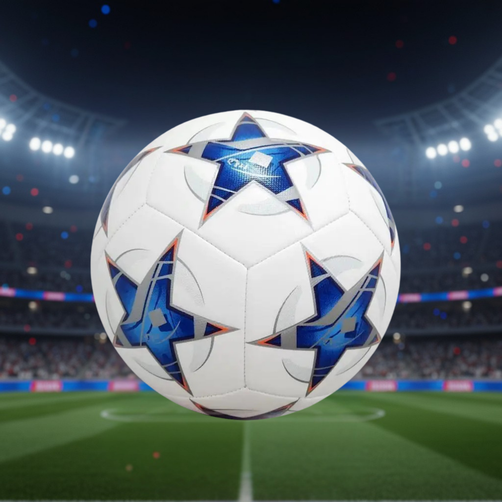 Pallone da calcio taglia 5 in PU resistente per partita e allenamento all'aperto