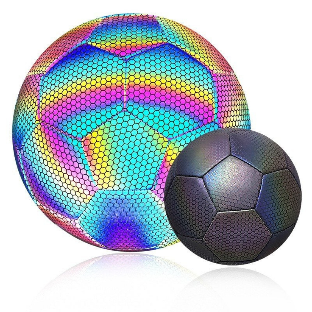 World Cup Reflective Soccer Ball Durable Outdoor Design Colorful